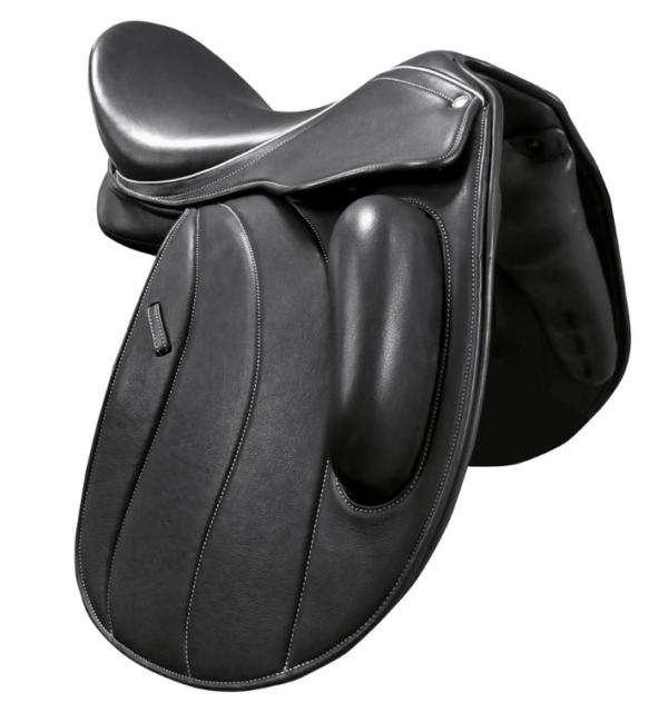 ZALDI DRESSAGE SADDLE NEW KAVAR ADJUSTABLE GULLET AZES 440 - Image 2